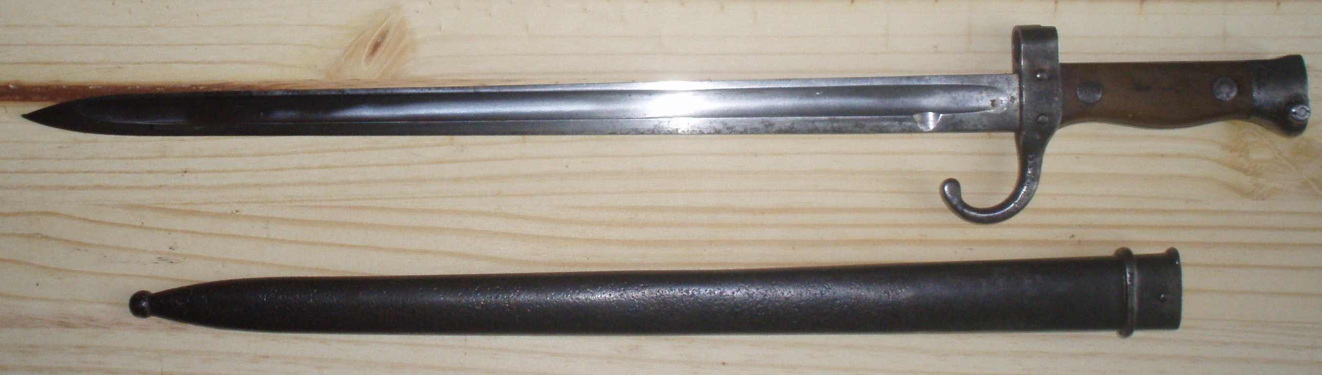 Sabre-baonnette Modle 1892 1er type